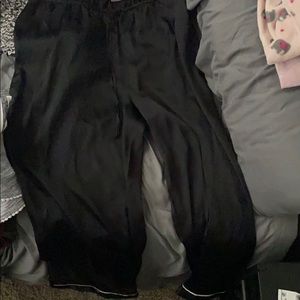 Silky pajama pants